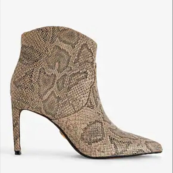 Snakeskin Thin Heel  NWT - Picture 2 of 2